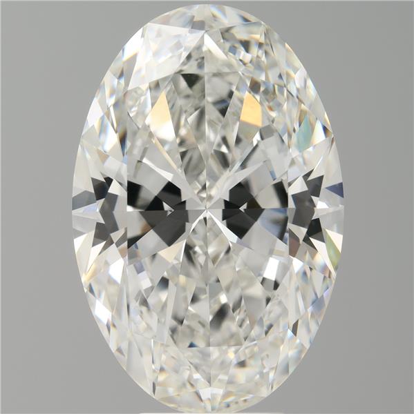 8.09 ct. oval Lab Grown Diamond front image