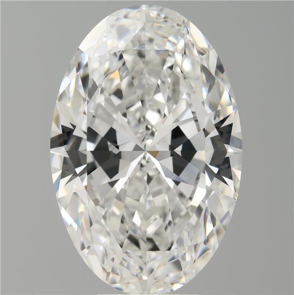 8.04 ct. oval Lab Grown Diamond front image