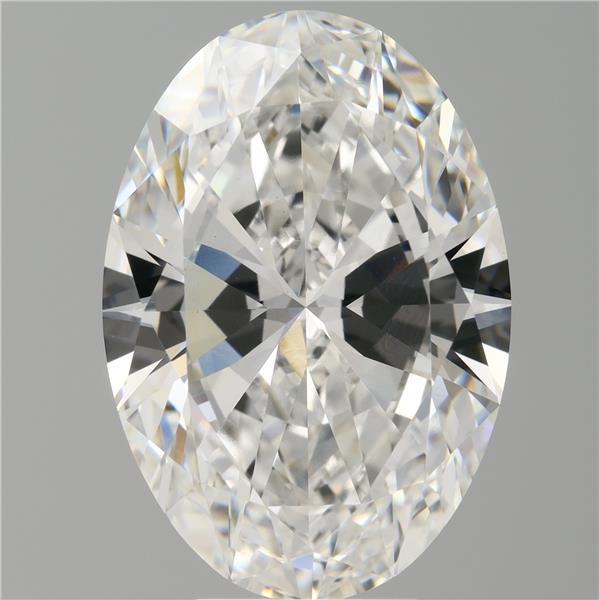 7.08 ct. oval Lab Grown Diamond front image