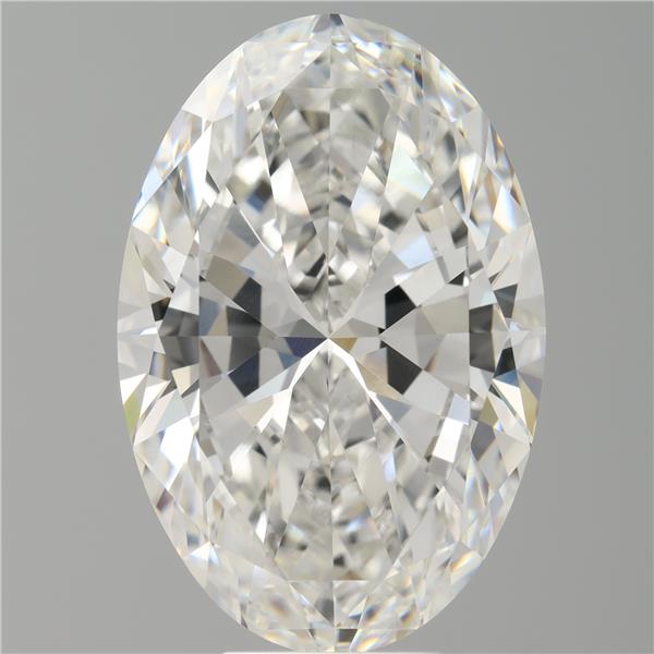 9.02 ct. oval Lab Grown Diamond front image