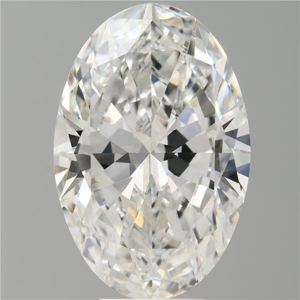 7.58 ct. oval Lab Grown Diamond front image