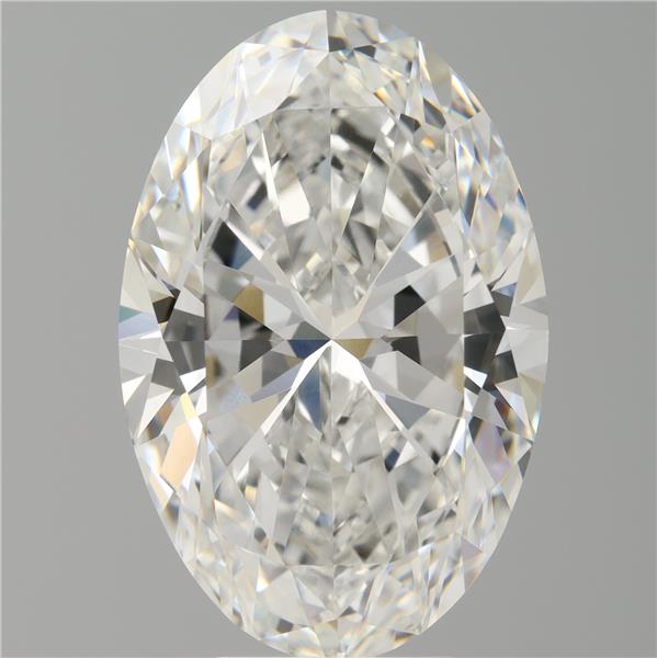 7.10 ct. oval Lab Grown Diamond front image