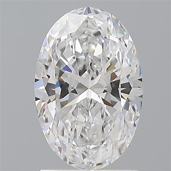 1.59 ct. oval Lab Grown Diamond front image