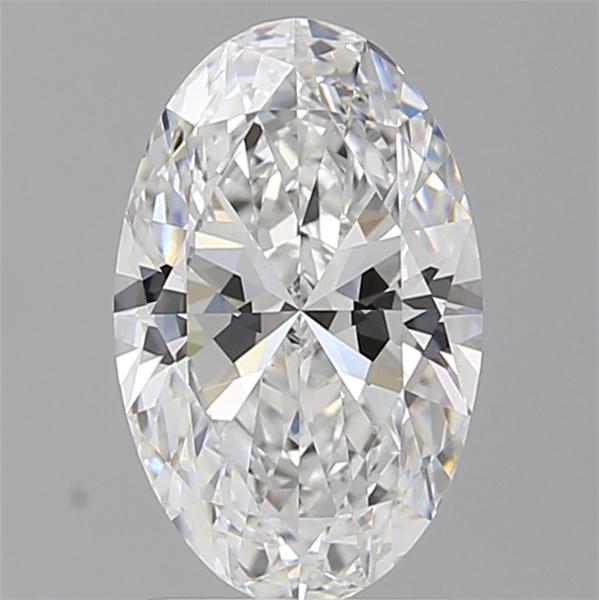2.05 ct. oval Lab Grown Diamond front image
