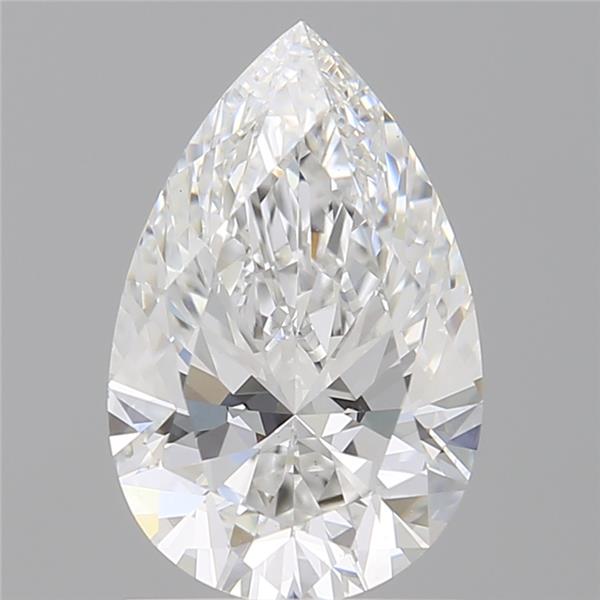 1.57 ct. pear Lab Grown Diamond front image