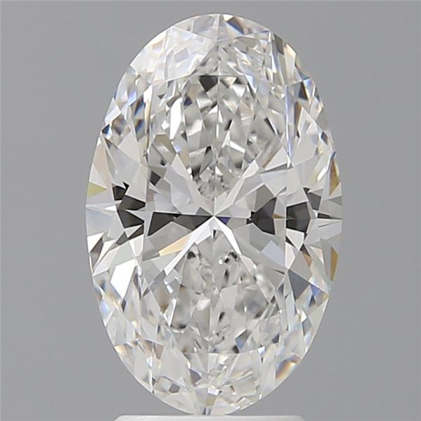 3.08 ct. oval Lab Grown Diamond front image