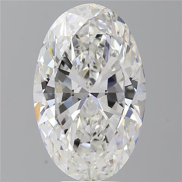 8.60 ct. oval Lab Grown Diamond front image
