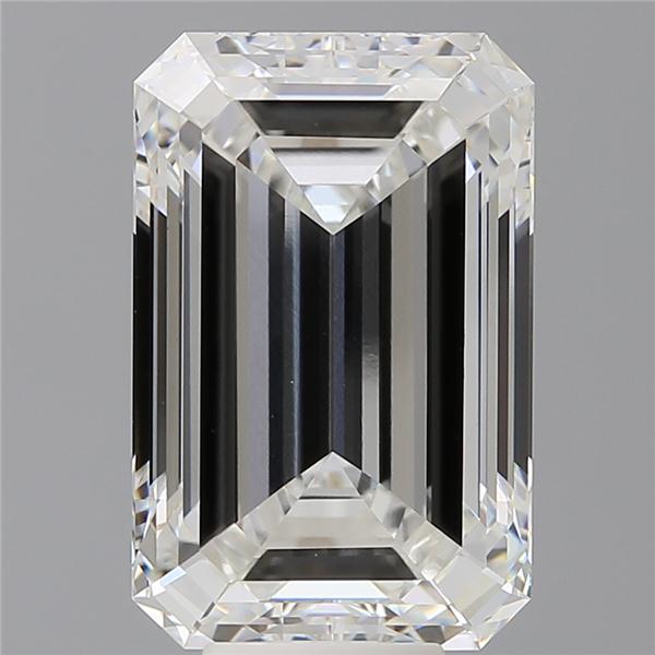 9.59 ct. emerald Lab Grown Diamond front image