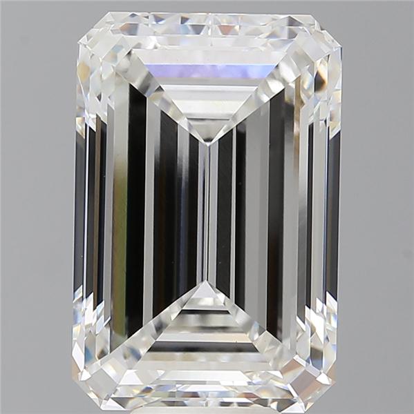 10.03 ct. emerald Lab Grown Diamond front image