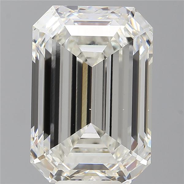 10.09 ct. emerald Lab Grown Diamond front image