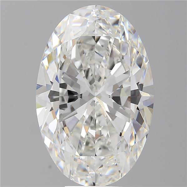 10.10 ct. oval Lab Grown Diamond front image