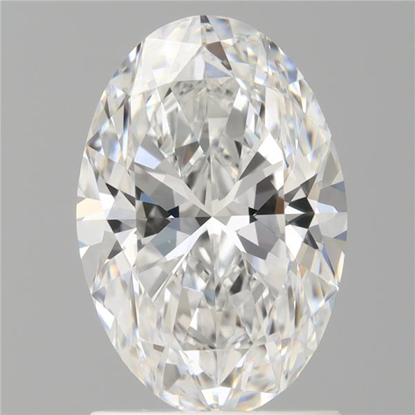 1.57 ct. oval Lab Grown Diamond front image