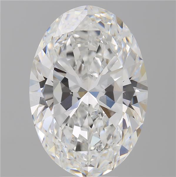 9.56 ct. oval Lab Grown Diamond front image