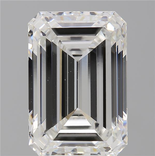 8.02 ct. emerald Lab Grown Diamond front image