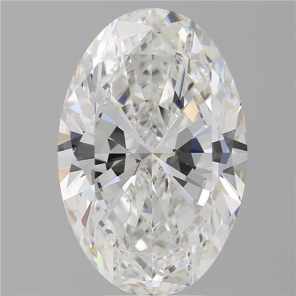 8.56 ct. oval Lab Grown Diamond front image