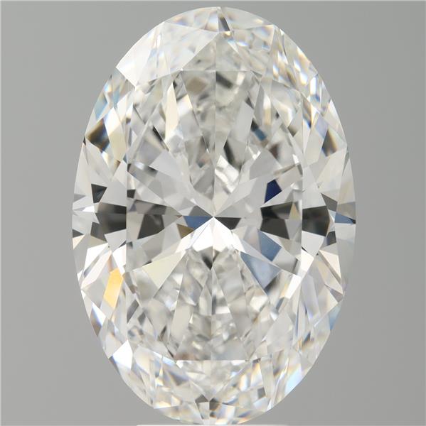8.02 ct. oval Lab Grown Diamond front image