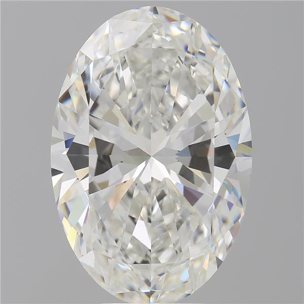 8.05 ct. oval Lab Grown Diamond front image