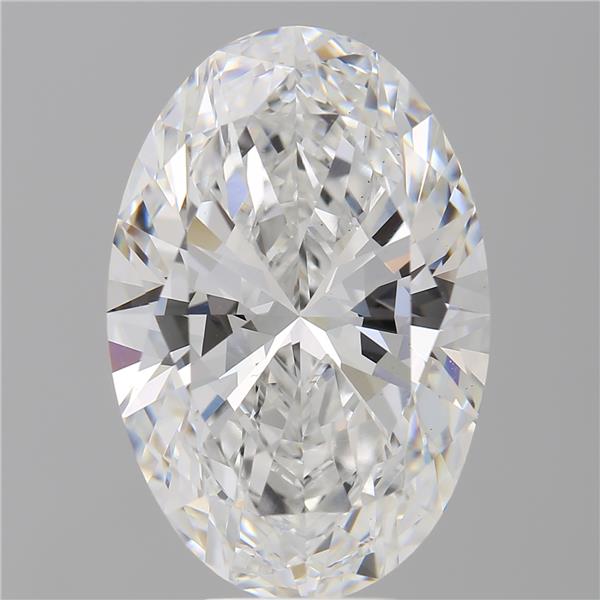 9.02 ct. oval Lab Grown Diamond front image