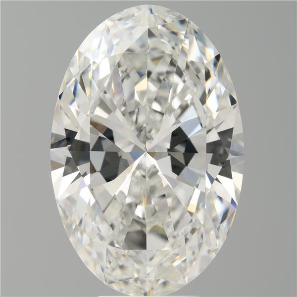 8.08 ct. oval Lab Grown Diamond front image