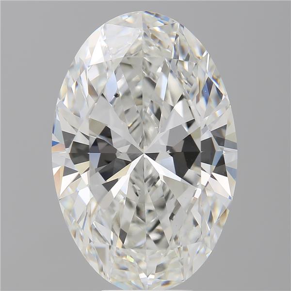 9.04 ct. oval Lab Grown Diamond front image