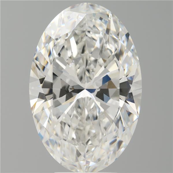 7.04 ct. oval Lab Grown Diamond front image