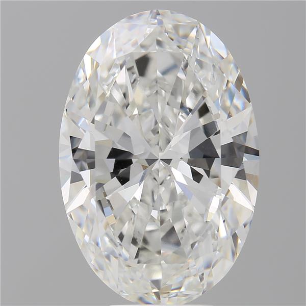 8.02 ct. oval Lab Grown Diamond front image
