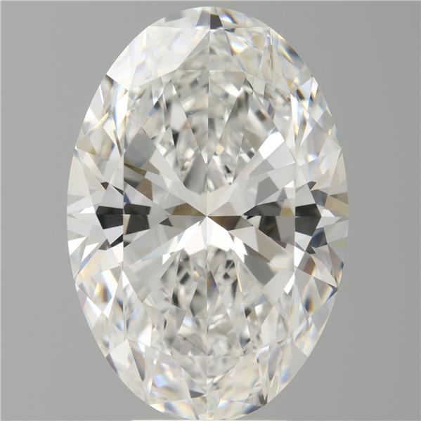 7.04 ct. oval Lab Grown Diamond front image