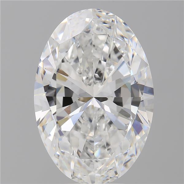 8.01 ct. oval Lab Grown Diamond front image