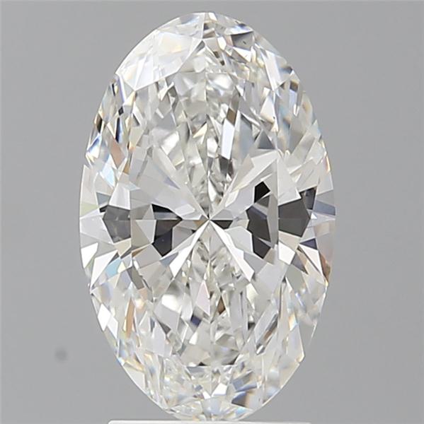 2.57 ct. oval Lab Grown Diamond front image