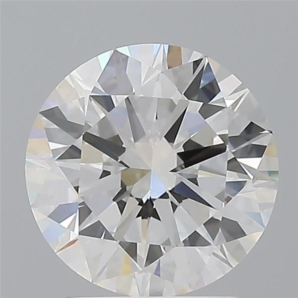 2.50 ct. round Lab Grown Diamond front image