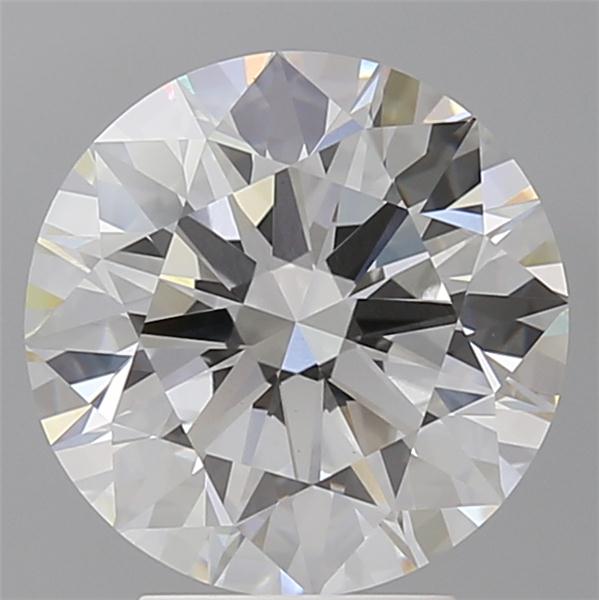 4.02 ct. round Lab Grown Diamond front image