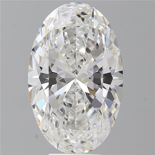 7.59 ct. oval Lab Grown Diamond front image
