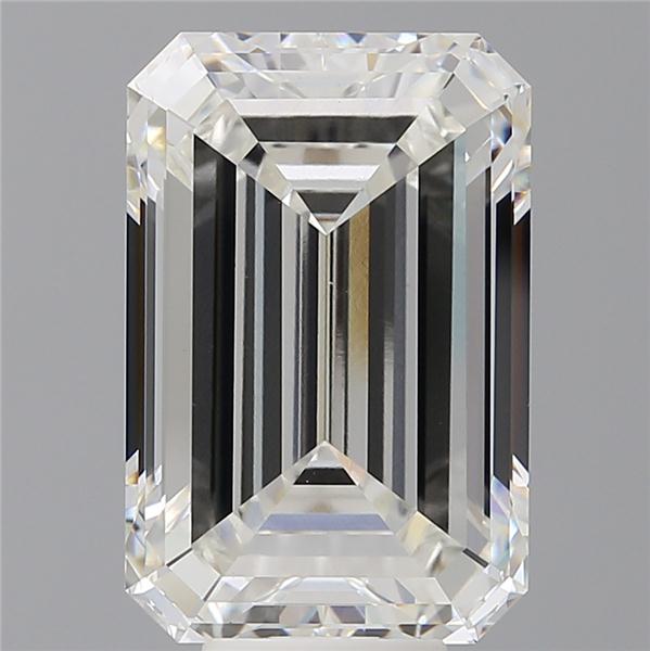 9.52 ct. emerald Lab Grown Diamond front image