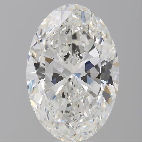 11.09 ct. oval Lab Grown Diamond front image