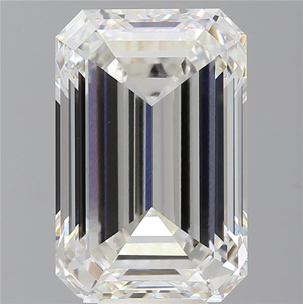 10.07 ct. emerald Lab Grown Diamond front image