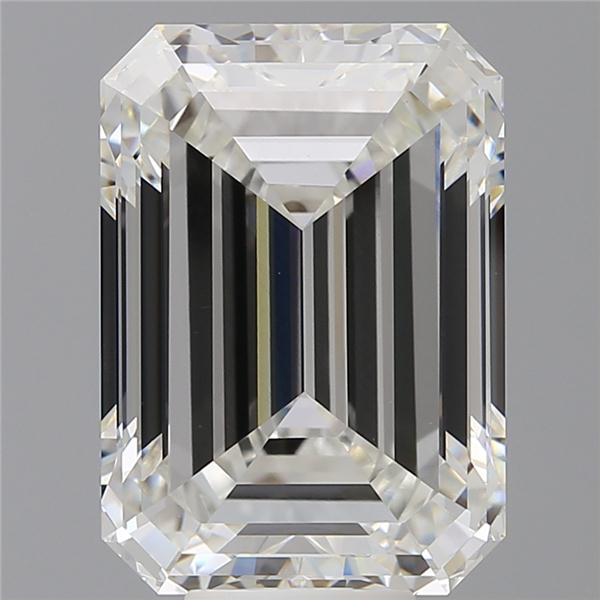 10.51 ct. emerald Lab Grown Diamond front image