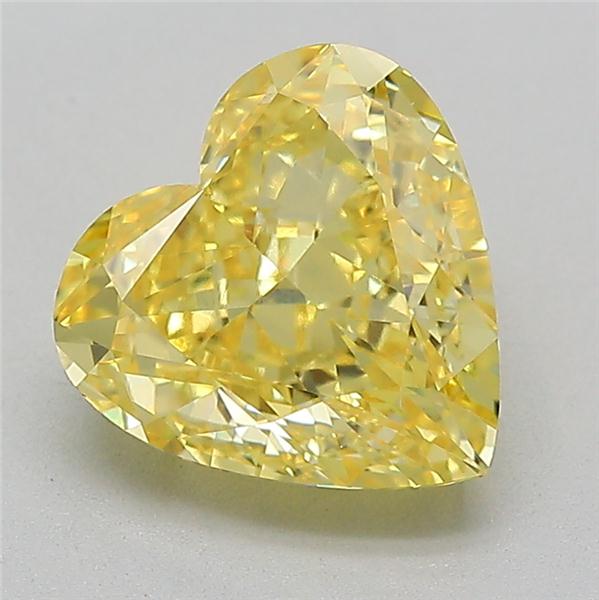 2.06 ct. heart Lab Grown Diamond front image