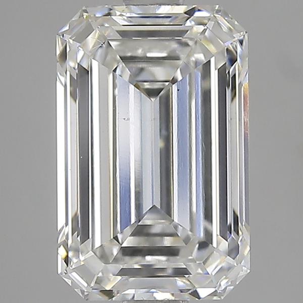 3.05 carat f VS1 EX Cut IGI emerald diamond