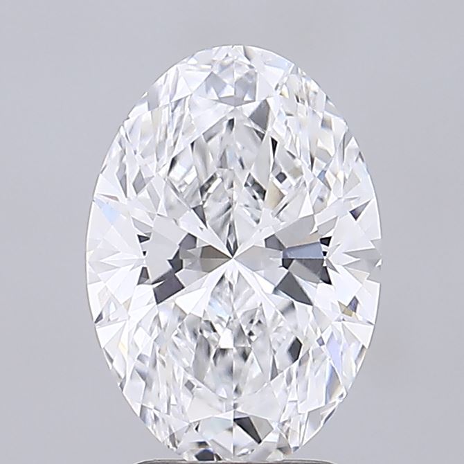 3.03 ct. oval Lab Grown Diamond front image