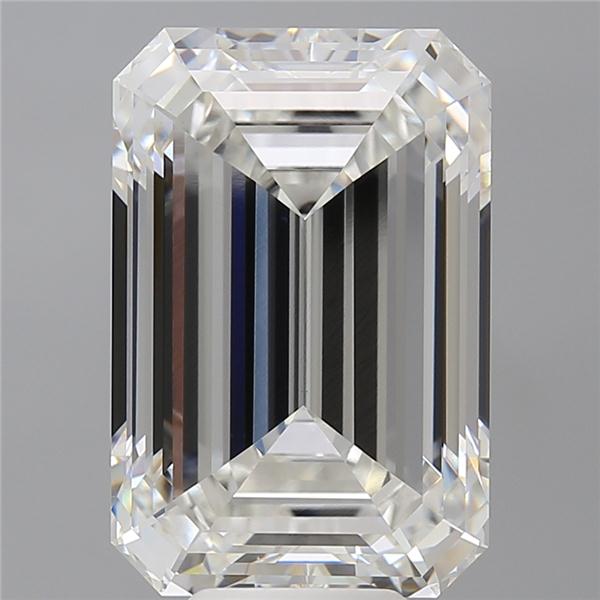 10.10 ct. emerald Lab Grown Diamond front image
