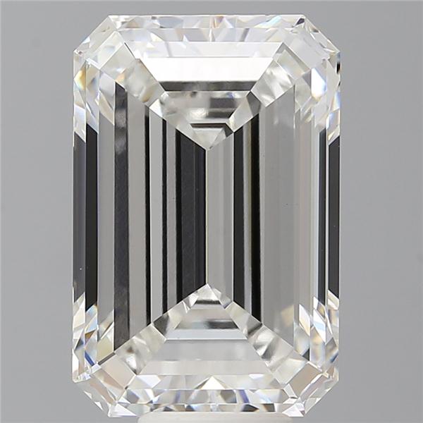 10.08 ct. emerald Lab Grown Diamond front image