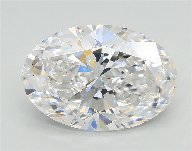 2.02 ct. oval Lab Grown Diamond front image