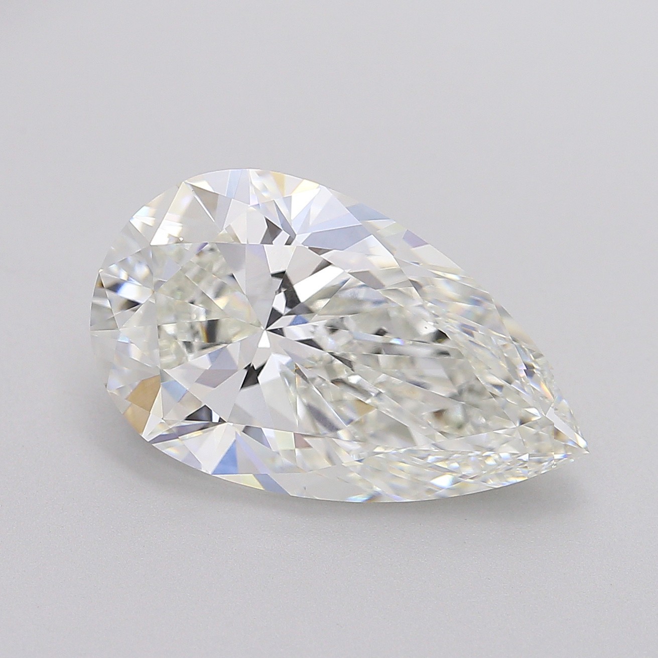 8.02 ct. pear Lab Grown Diamond front image