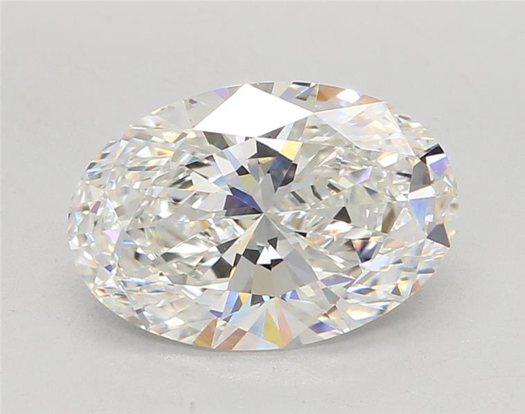 3.55 ct. oval Lab Grown Diamond front image