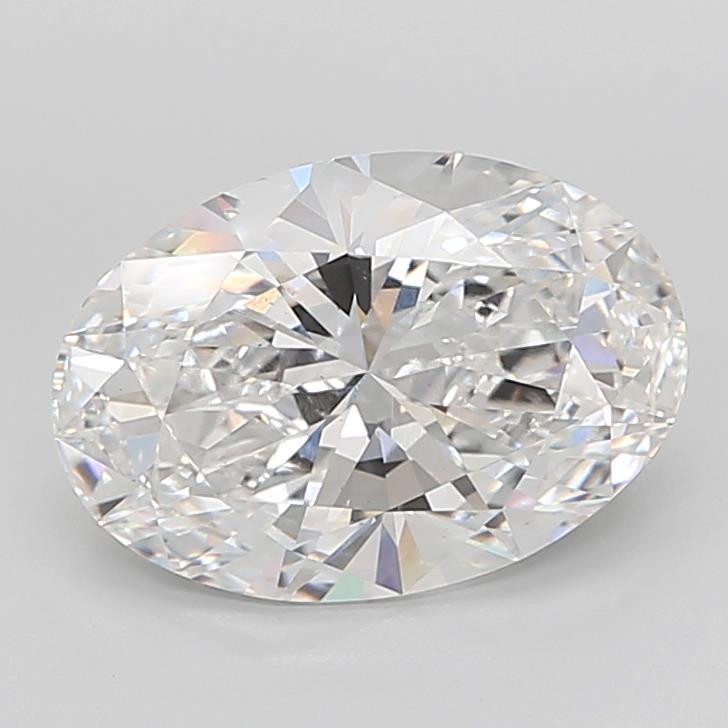 6.53 ct. oval Lab Grown Diamond front image