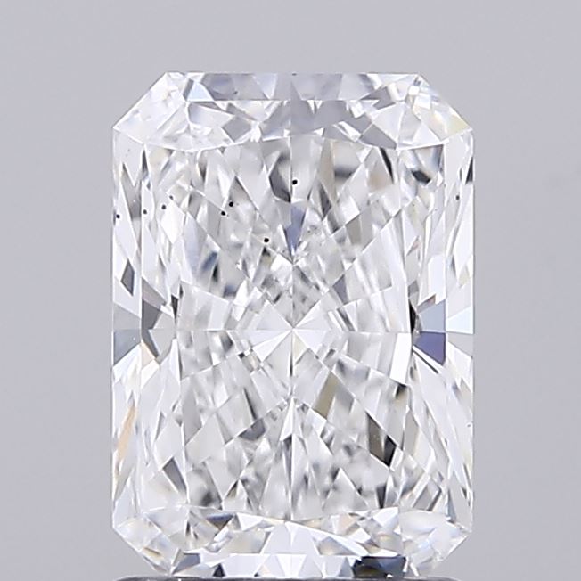 1.63 carat d VS2 EX Cut IGI radiant diamond