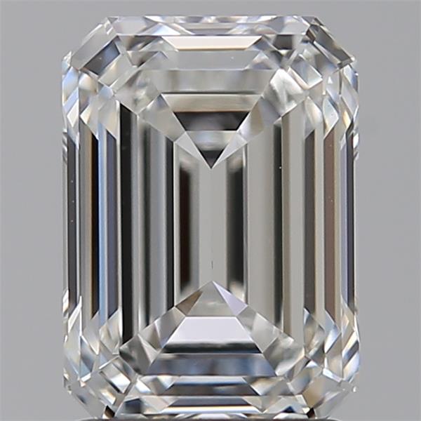 2.01 ct. emerald Lab Grown Diamond front image