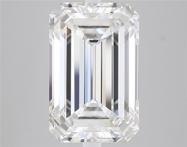 6.23 ct. emerald Lab Grown Diamond front image