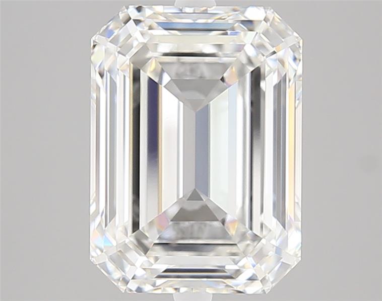 4.03 ct. emerald Lab Grown Diamond front image