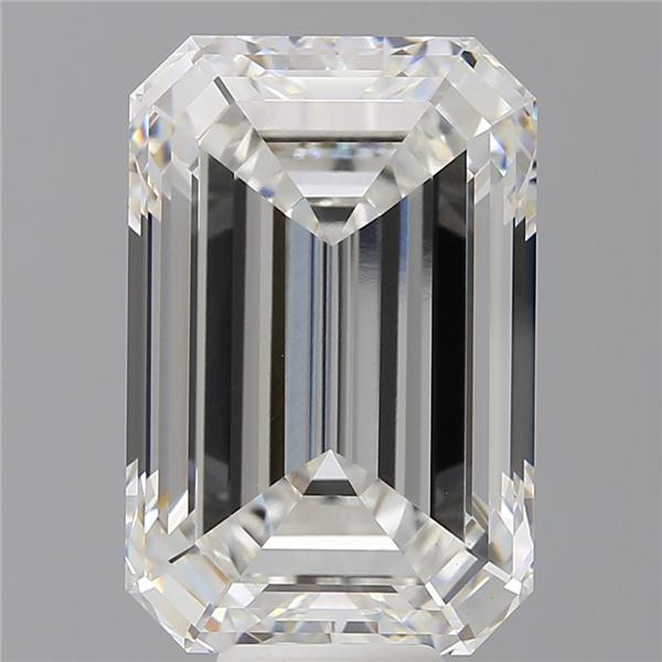 12.05 ct. emerald Lab Grown Diamond front image